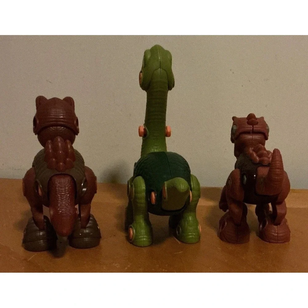 Take Part Stem Building Dinosaurs With Power Drill And Screwdrivers, Lot Of 7‎